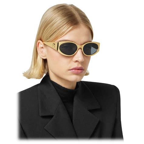 quintessential versace gold|versace gold dark grey sunglasses.